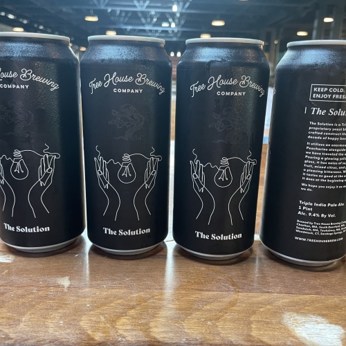 Tree House Brewing 4 * THE SOLUTION - 4 CANS TOTAL 08/07/2026