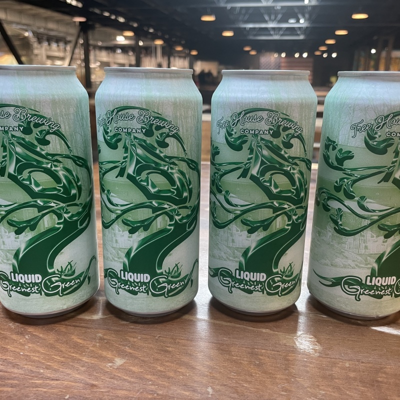 Tree House Brewing 4 * LIQUID GREENEST GREEN - 4 CANS TOTAL 08/19/2026