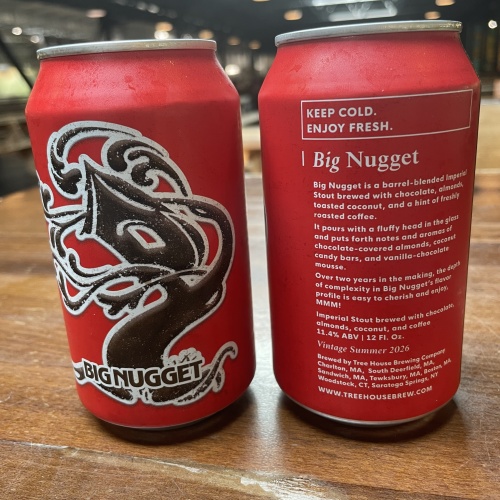 Tree House Brewing 2 * 12OZ BIG NUGGET  - 2 CANS 08/26/2026