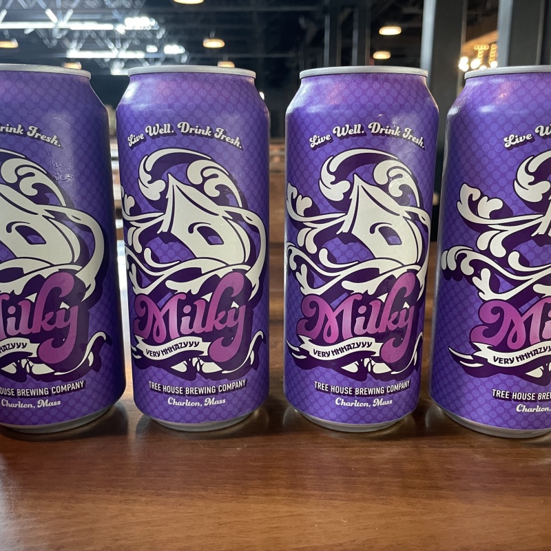 Tree House Brewing 4 * MILKY VERY HHHAZYYY - 4 CANS 09/14/2026