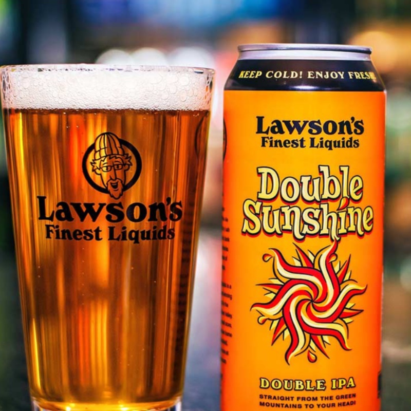 Lawson’s Finest Liquids 12 cans of Double Sunshine. Brewed fresh and cold on 11/20/25.