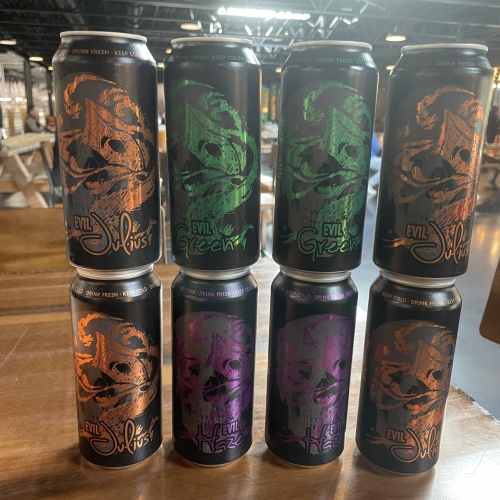 Tree House Brewing 2 * EVIL HAZE, 2 * EVIL GREEN, 4 * EVIL JULIUS - 8 CANS TOTAL