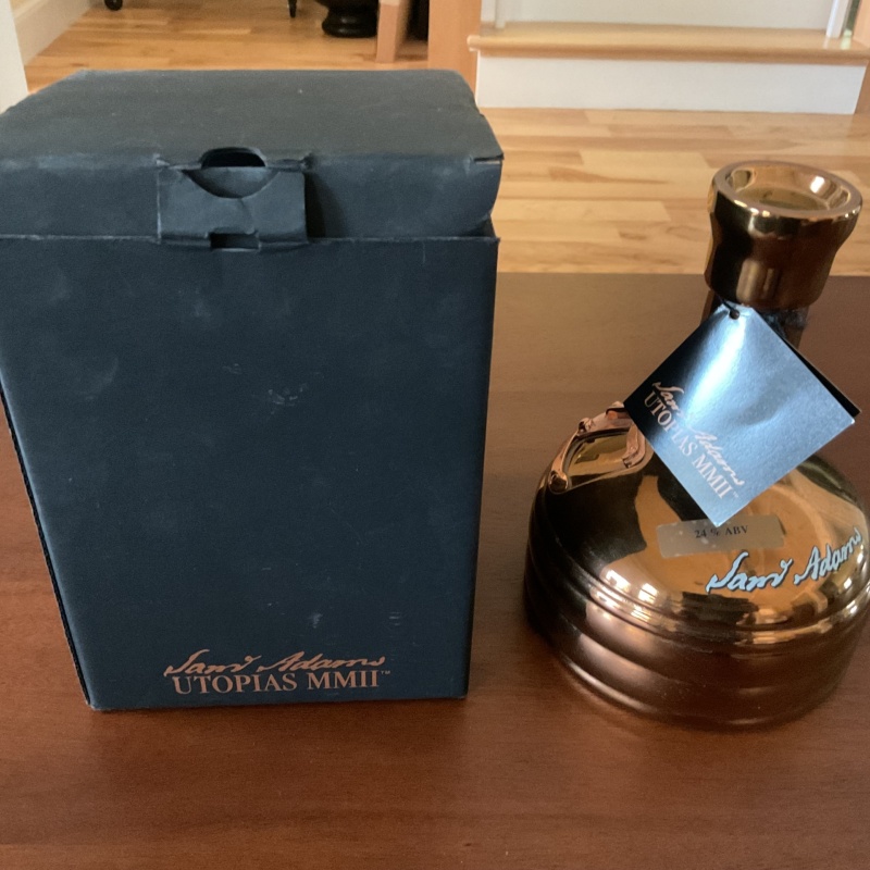 Sam Adams Utopias MMII (First Year) and Triple Bock