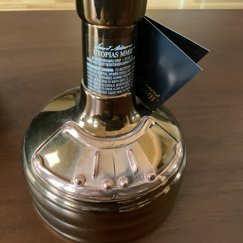 Sam Adams Utopias MMII (First Year) and Triple Bock