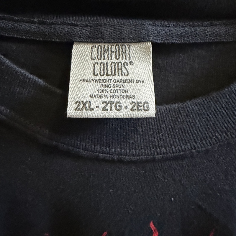 Brujos Aniversario shirt XXL upon the dragon's spine & apostatarum
