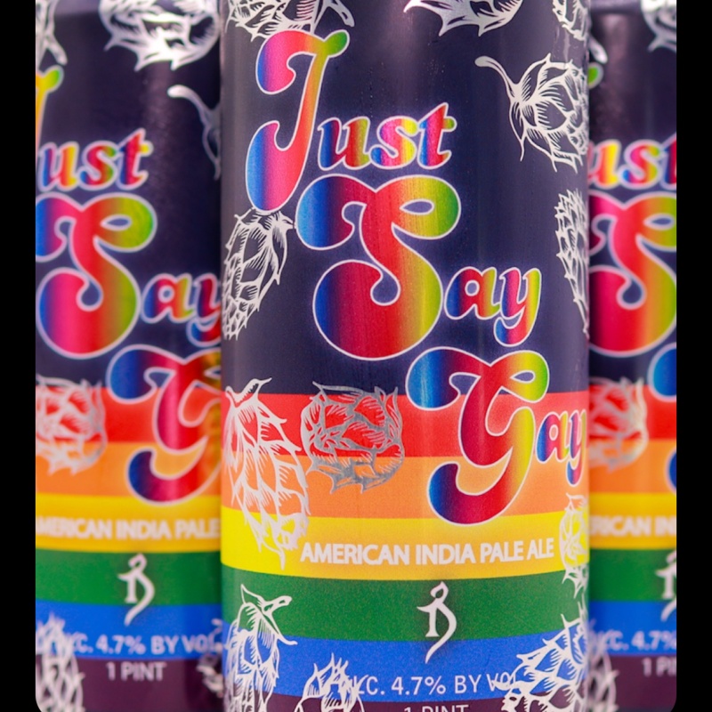 Alchemist 8 cans of “Just Say Gay”. American IPA 4.7%.