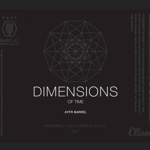 Barclay Brewing Dimensions of Time AYFR