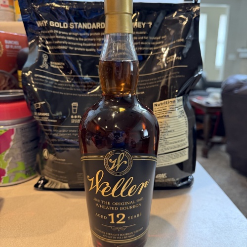 Weller 12 Year Old Kentucky Wheated Bourbon Whiskey 750ml 2025