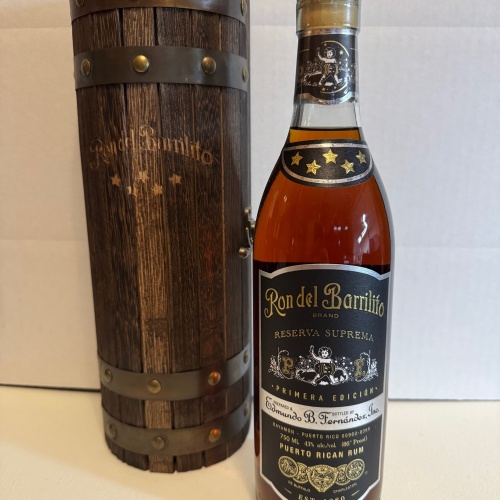 35 YEAR Aged Ron Del Barrilito Five Stars Reserva Suprema Rum 750mL