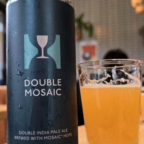Hill Farmstead 24 cans of Double Mosiac. Brewed fresh and cold on 12/15/25.