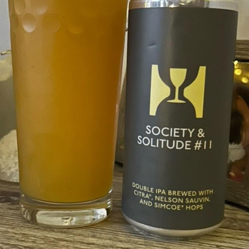 Hill Farmstead 12 cans of Society and Solitude #11. Brewed fresh and cold on 12/21/25.