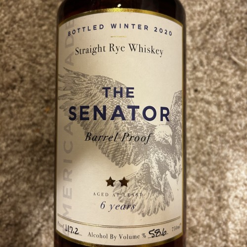 The Senator Barrel-Proof Rye (Proof & Wood)