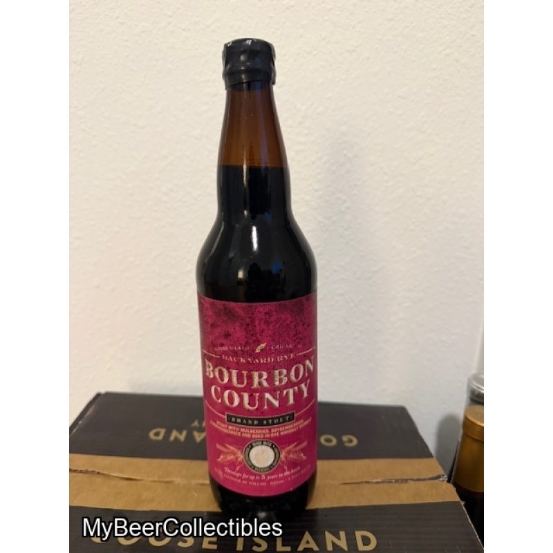 Goose Island BCBS Bourbon County Backyard Rye 2013 (some label mildew)