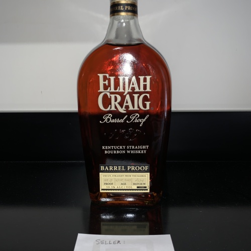 Elijah Craig Barrel Proof Batch A124 bourbon