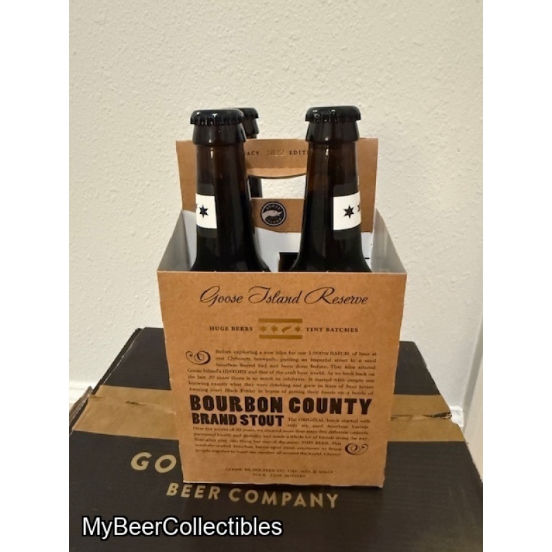 Goose Island BCBS Bourbon County Stout 2022 (x4) 4 12z Bottles