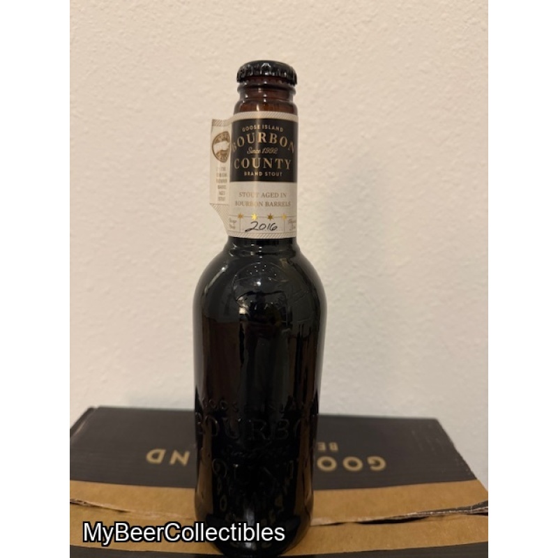 Lot of 5 Goose Island BCBS Bourbon County Stouts: 2016, 2019, 2020, 2021x2