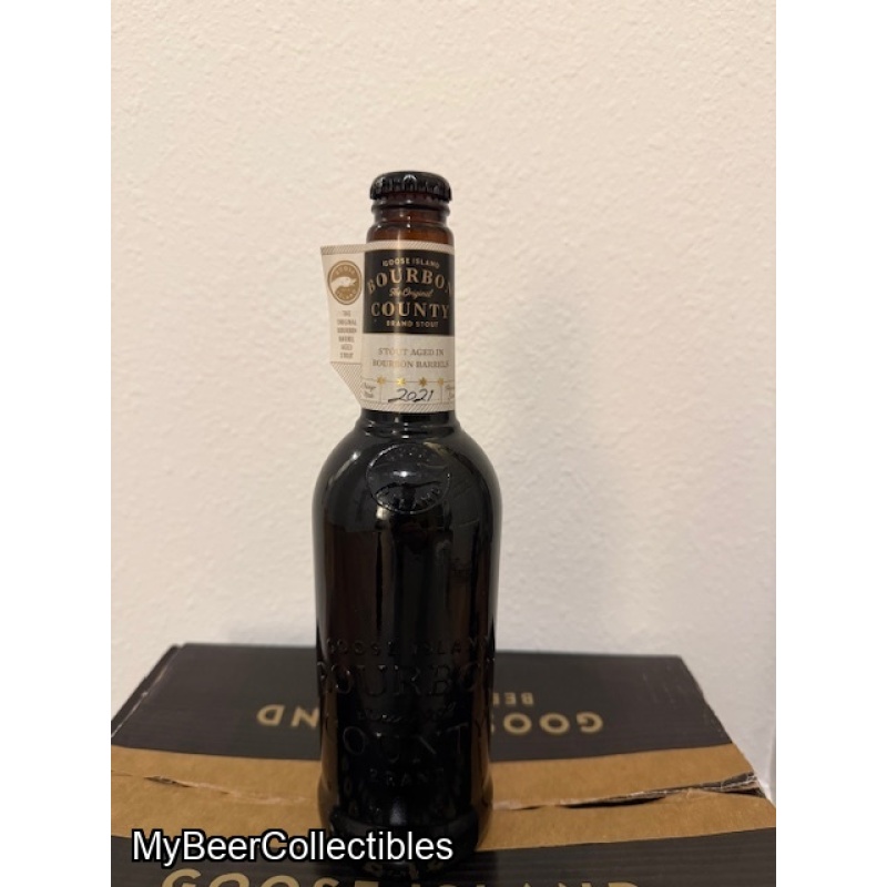 Lot of 5 Goose Island BCBS Bourbon County Stouts: 2016, 2019, 2020, 2021x2