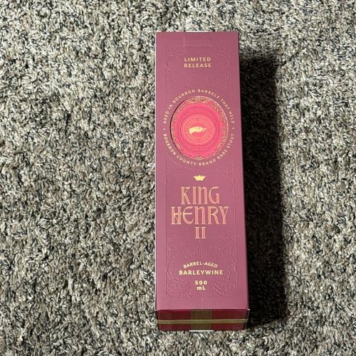 Goose Island King Henry II (2025) Barleywine Bourbon County Brand Stout