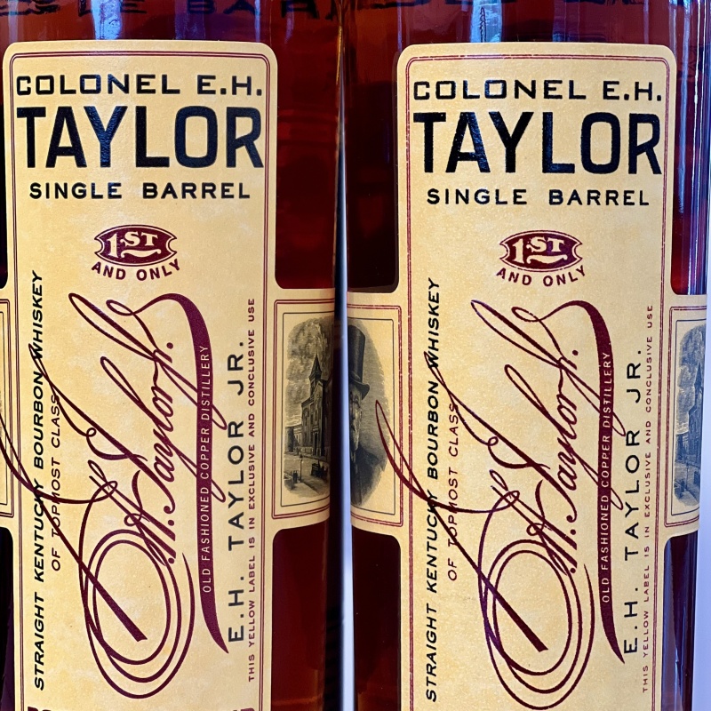 EH Taylor Single Barrel (Two Bottles)