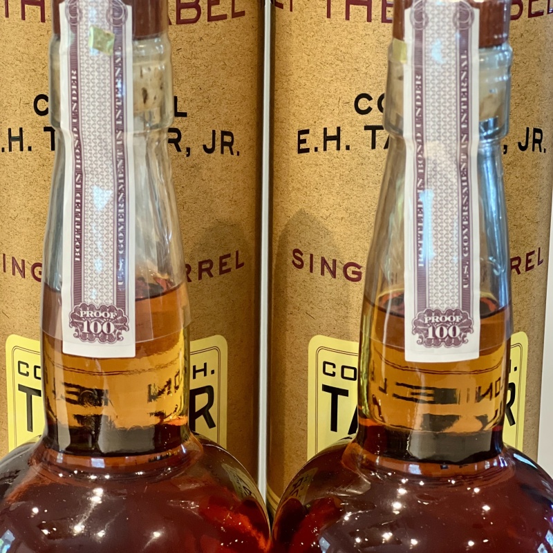 EH Taylor Single Barrel (Two Bottles)