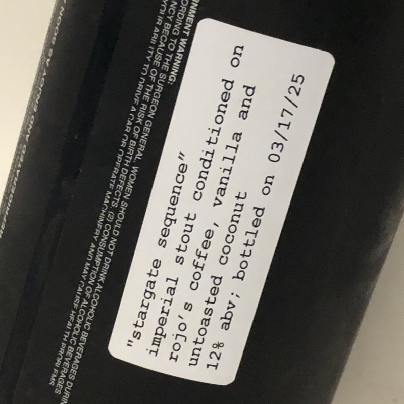 TROON STARGATE SEQUENCE STOUT COLLAB