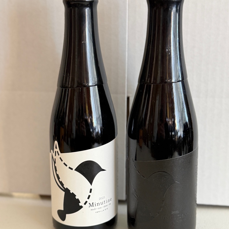 Both Vanilla Rye & Regular Phase Three Minutiae 2025 Barrel Aged