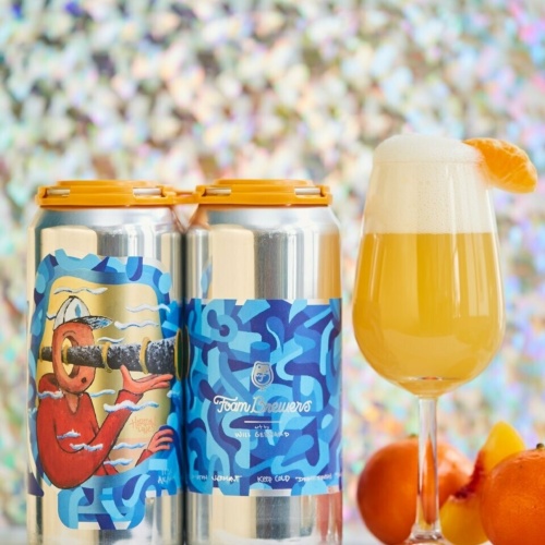 Foam Brewers 12 cans of Horizontal Lines. Triple Imperial IPA. 11%.