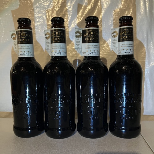 Goose Island Bourbon County Brand Stout 2017–2020 Vertical — 4-Bottles