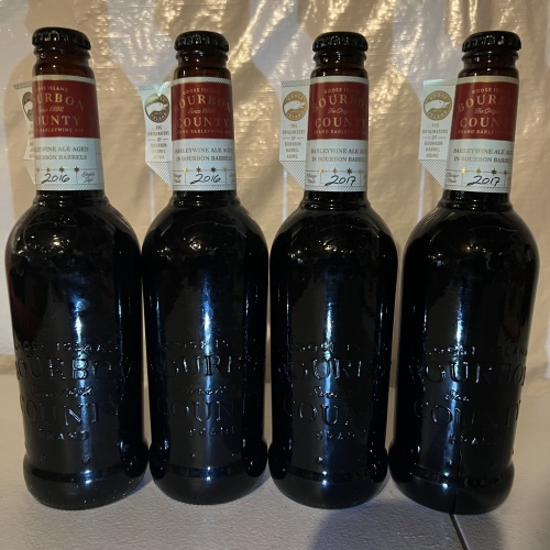 Goose Island Bourbon County Brand Barleywine 2016 & 2017 — 4-Bottles