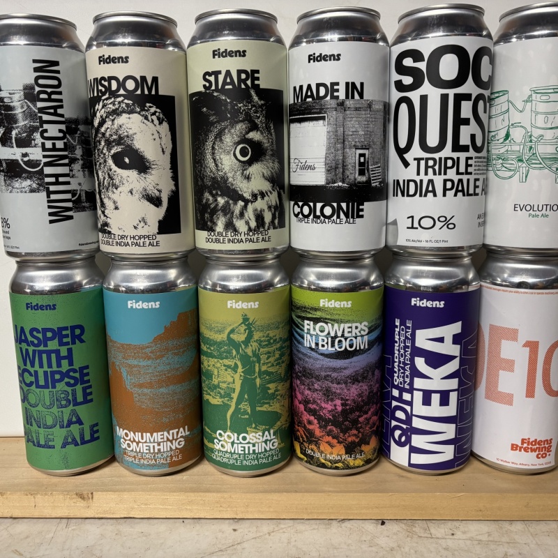 Fidens 12 pack 2 Troon collab. Made in Colonie