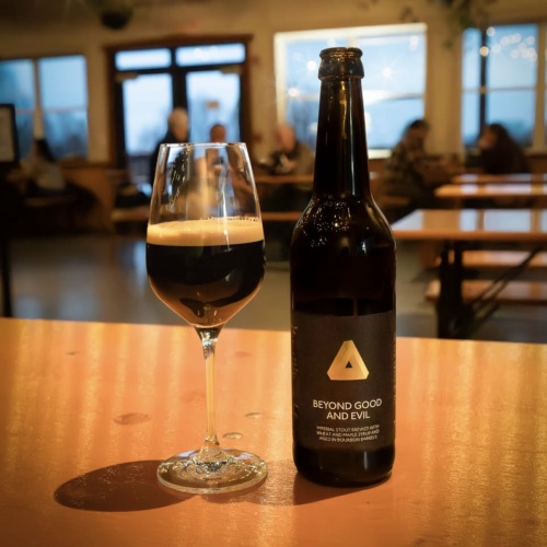 Hill Farmstead: 2 Bottles of Beyond Good and Evil. Brewed in 2023. Bottled in 2025.