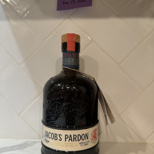 Jacob's Pardon small batch first release
