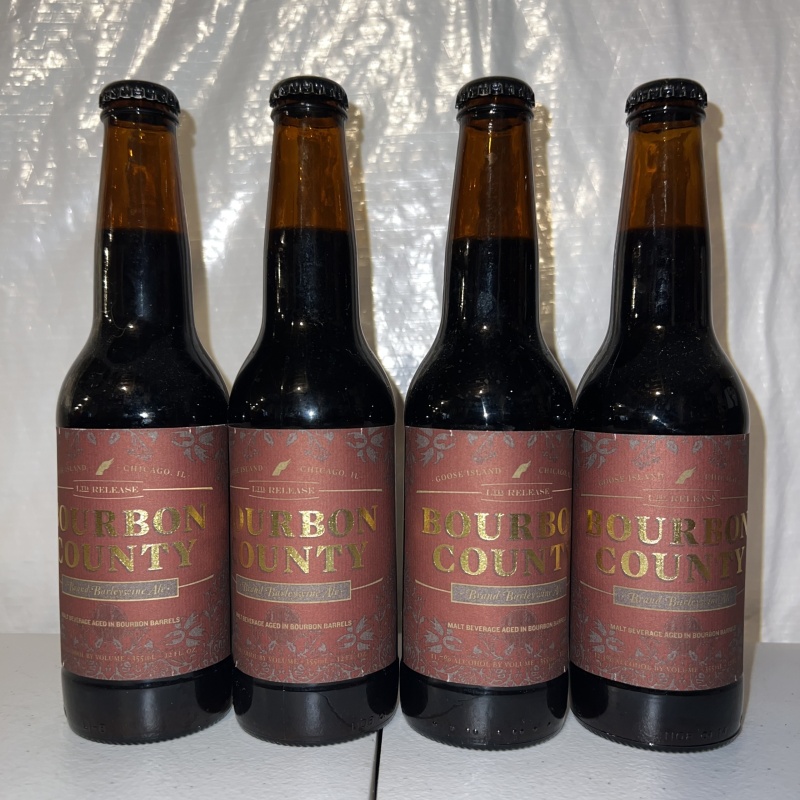 Goose Island Bourbon County Brand Barleywine 2014 — 4-Bottles