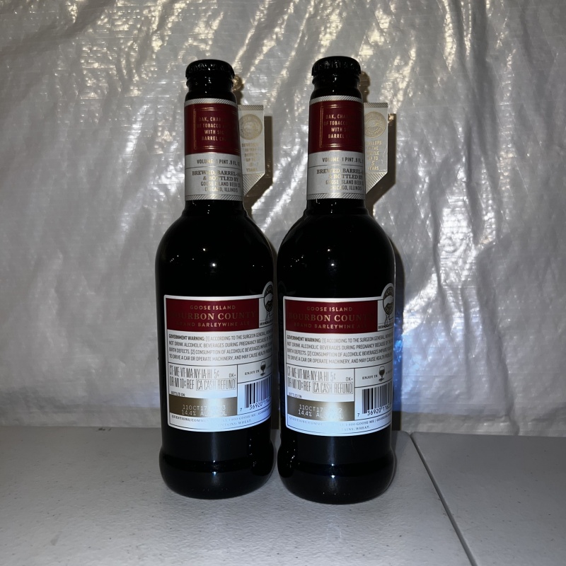 Goose Island Bourbon County Brand Barleywine 2017 — 2-Bottles