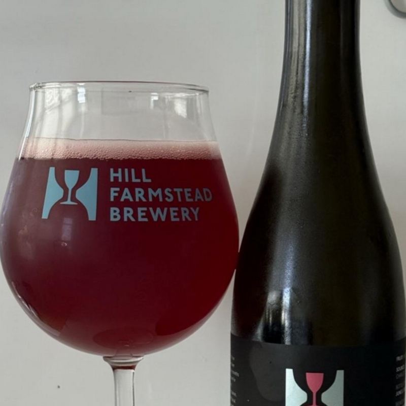 Hill Farmstead: 2 Bottles of Flora Raspberry. 375ml Bottles