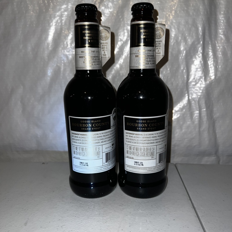 Goose Island Bourbon County Brand Stout 2015 — 2-Bottles