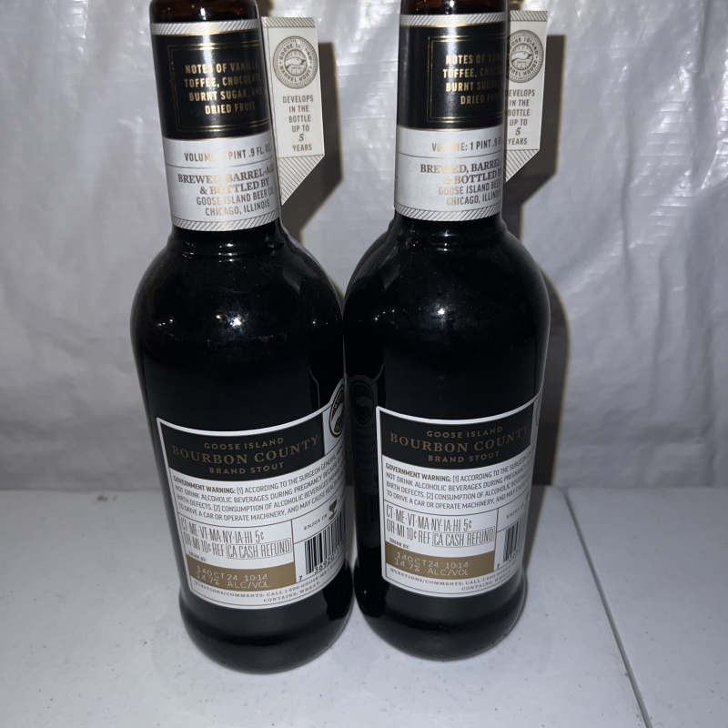 Goose Island Bourbon County Brand Stout 2019 — 2-Bottles