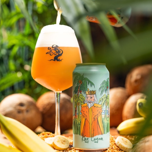 Tree House Brewing: 12 cans of King Lagoon. Brewed fresh and cold on 1/12/26.