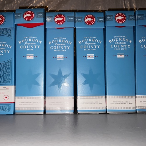 Goose Island Bourbon County Proprietor’s — 2020–2025 Six-Bottle Vertical