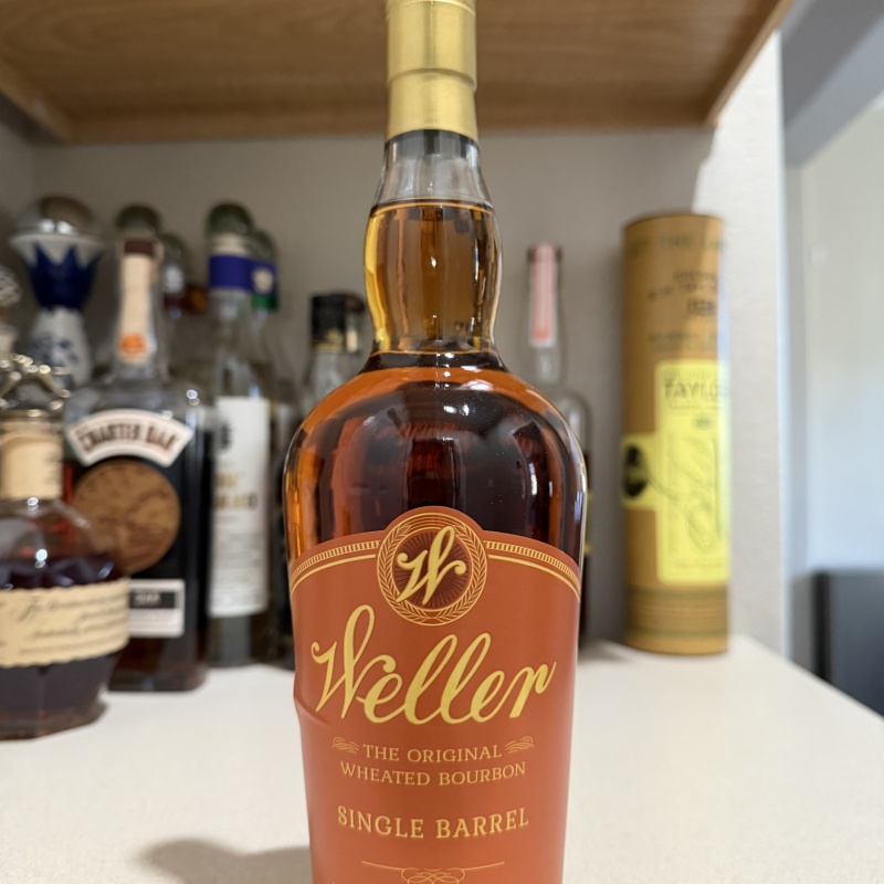 Weller Single Barrel Wheated Bourbon Whiskey Buffalo Trace