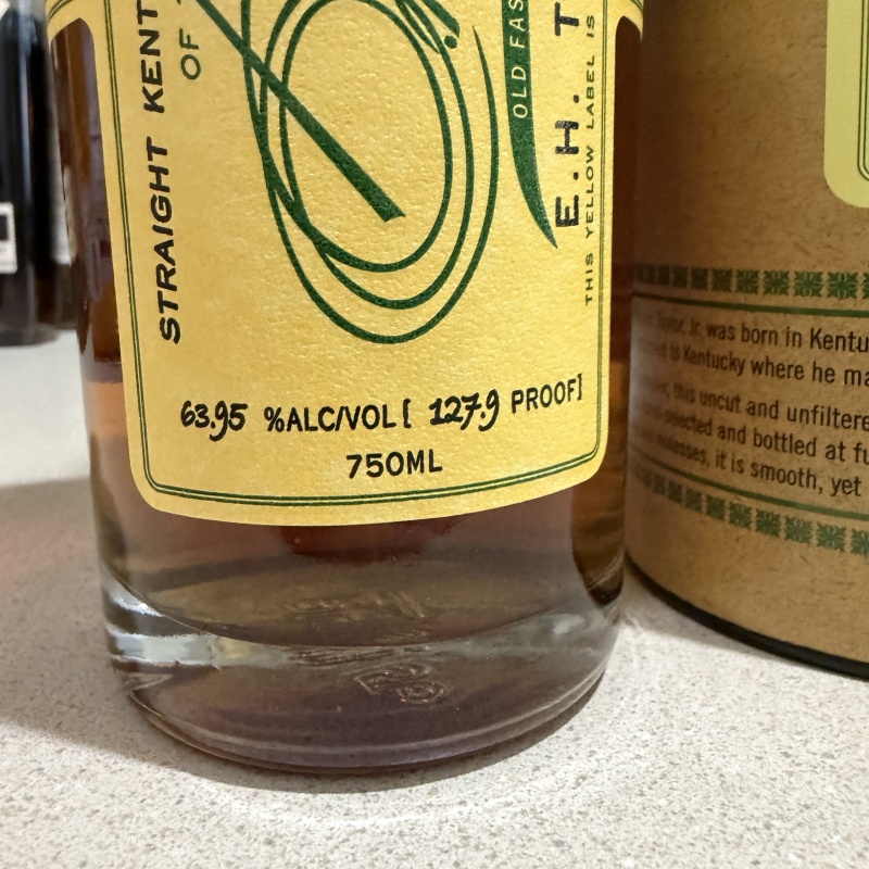 EHTBP - E H Taylor Barrel Proof 127.9 Proof / EH / EHT BP