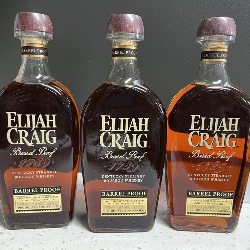 Elijah Craig Barrel Proof B520 12 year 127.2 proof