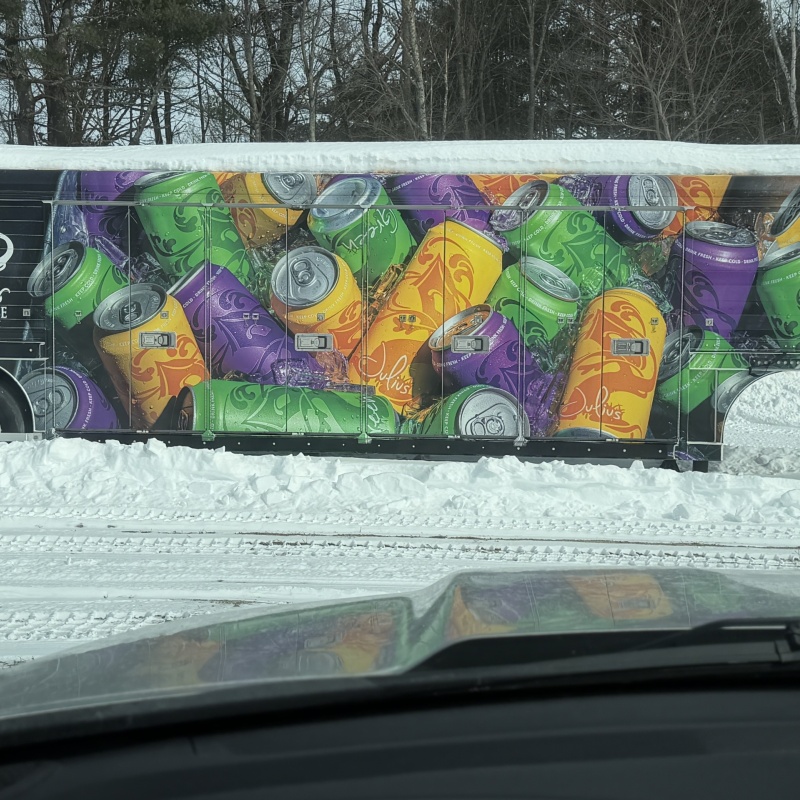 Tree House Brewing: 4 cans of January Julius. Brewed fresh and cold on 1/28/26.