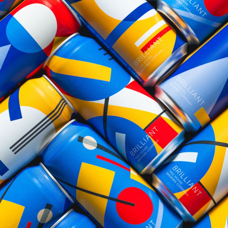 Tree House Brewing: 4 cans of Brilliant. Brewed fresh and cold on 1/28/26.