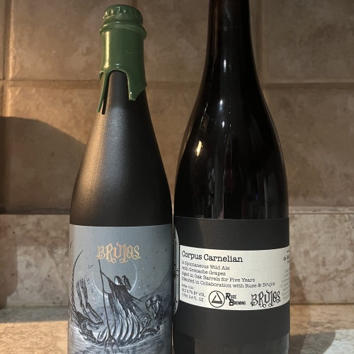 Brujos & Horus - Otr Green wax & Brujos & de Garde Corpus Carnelian