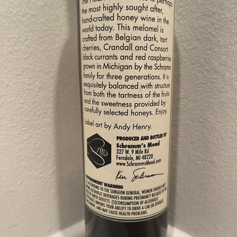 SCHRAMM'S HEART OF DARKNESS BATCH 1