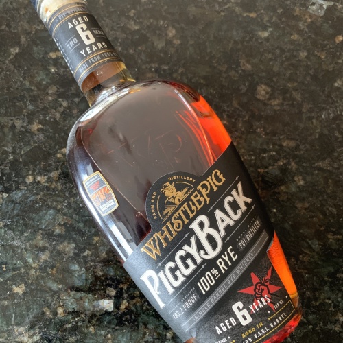 WhistlePig PiggyBack 6 year old Rye Whiskey finished in VSOJ Revolution Barleywine Barrels V.S.O.J. stout bourbon