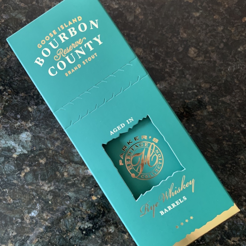 Bourbon County Parker's Heritage Reserve Stout 2025 variant Goose Island