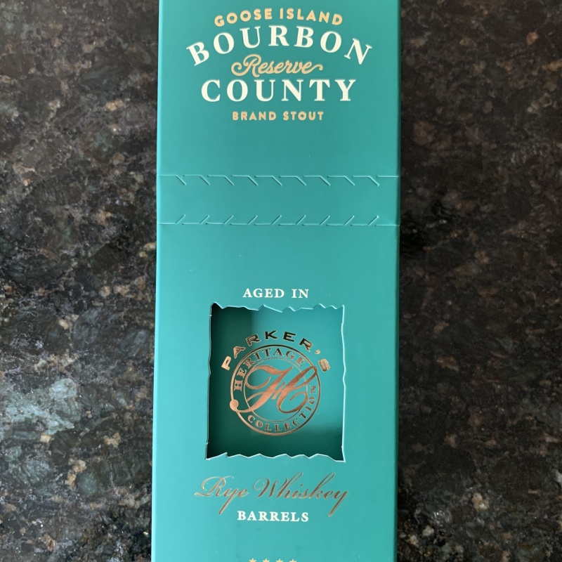 Bourbon County Parker's Heritage Reserve Stout 2025 variant Goose Island