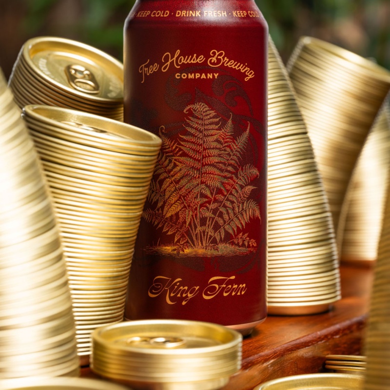 Tree House Brewery: 4 cans of King Fern. Brewed fresh and cold on 2/11/26.